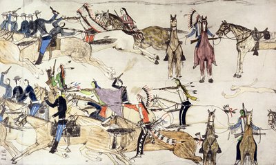 Retreat of Major Marcus Reno