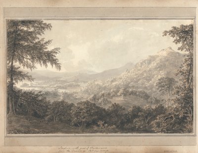 Views in England, Scotland and Wales: Loughrig with part of Windemere from the Terrace at Hill Top Cottage by Amos Green