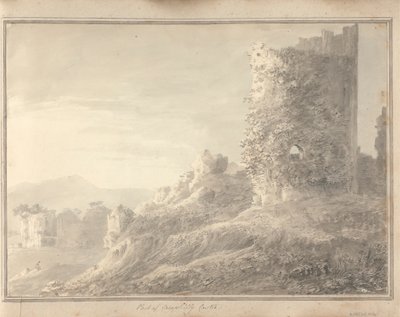 Views in England, Scotland and Wales: Part of Caerphilly Castle by Amos Green
