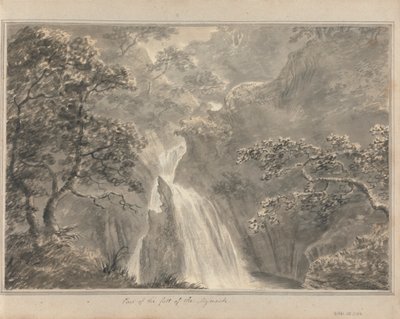 Part of the Fall of the Mynach by Amos Green