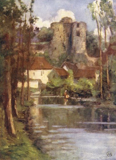Montresor from the Indrois by Amy B. Atkinson