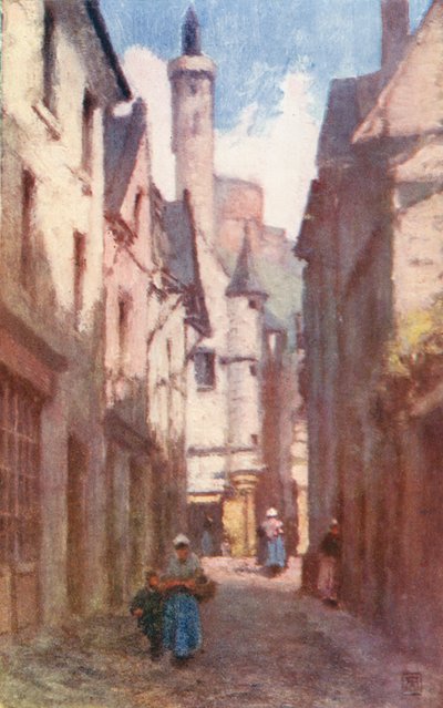 Rue du Grand Carroi, Chinon by Amy B. Atkinson