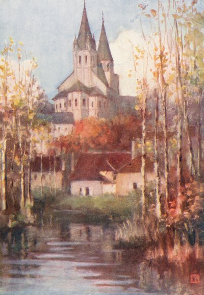 Saint Ours, Loches by Amy B. Atkinson