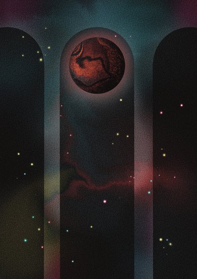 Red Planet Portal by Amy Louise Baker