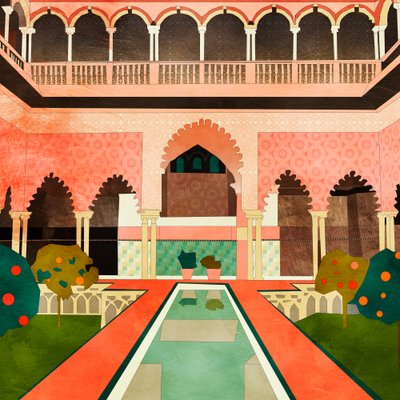 Alhambra Granada Spain by Ana Rut Bre