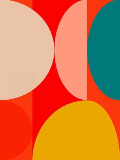 Mid Century Pastel 13 by Ana Rut Bre