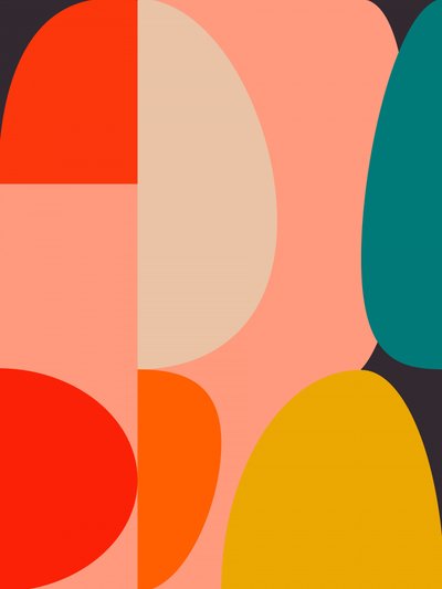 Mid Century Pastel 14 by Ana Rut Bre