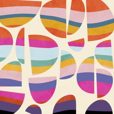 Pattern3 Mid Colorful 5 Copy by Ana Rut Bre