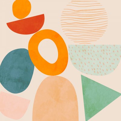 Shapes Play New 2 by Ana Rut Bre