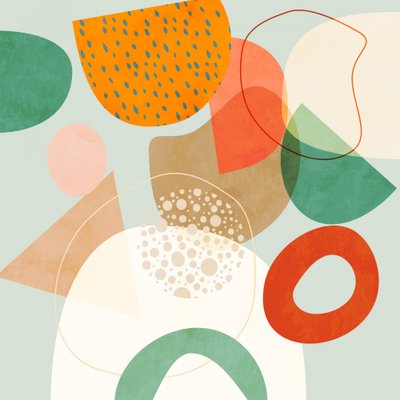 Shapes Play New 4 by Ana Rut Bre