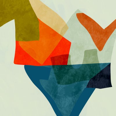 Shapes & Lines 5 Copy by Ana Rut Bre