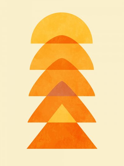 Spring Mid Rhapsody Orange 5 by Ana Rut Bre