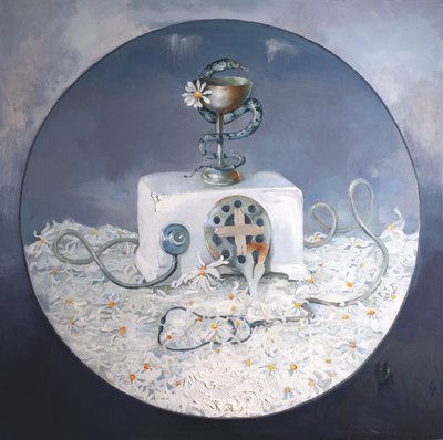 Daisies Medical Symbols by Anastasiia Grygorieva