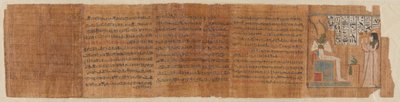 Funerary Papyrus of Tayuhenutmut by Ancient Egyptian