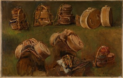 Study of Pack Saddles and Other Objects by Anders Askevold