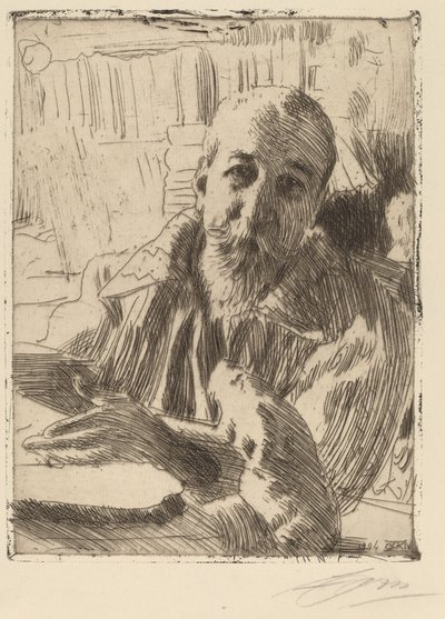 Anatole France by Anders Leonard Zorn