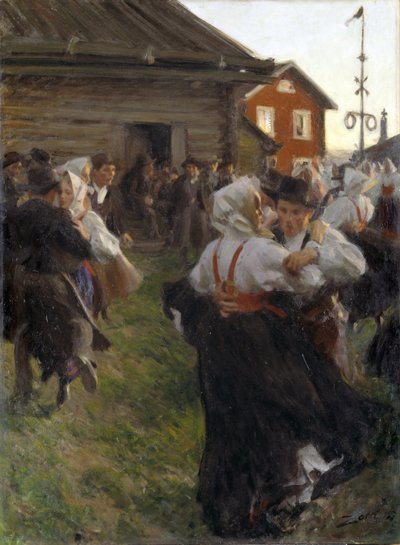 Midsummer Dance by Anders Leonard Zorn