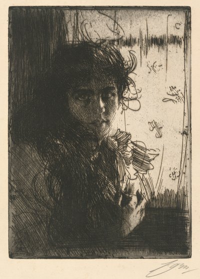 An Irish Girl or Annie by Anders Zorn