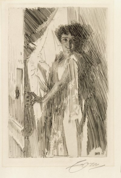 Portrait of the Dancer Rosita Mauri by Anders Zorn