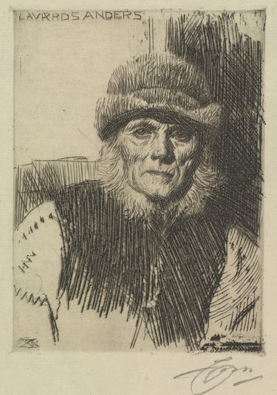 Dalecarlian Peasant by Anders Zorn