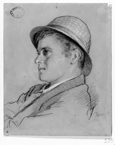 Landscape Painter Olof Grafström by Anders Zorn