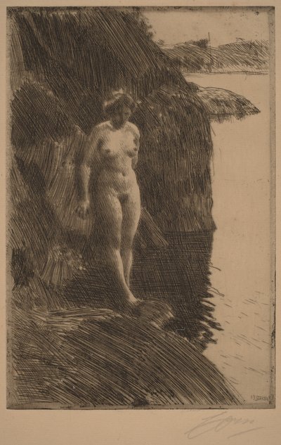 Precipice by Anders Zorn