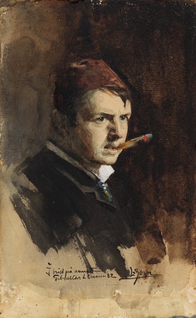 Self-Portrait by Anders Zorn
