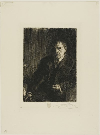 Self-Portrait 1904 I by Anders Leonard Zorn