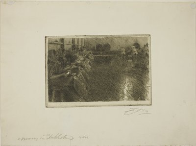 The Large Brewery by Anders Leonard Zorn