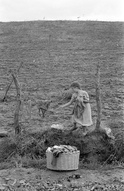 Crotone Countryside - The Little Laundryman by Ando Gilardi