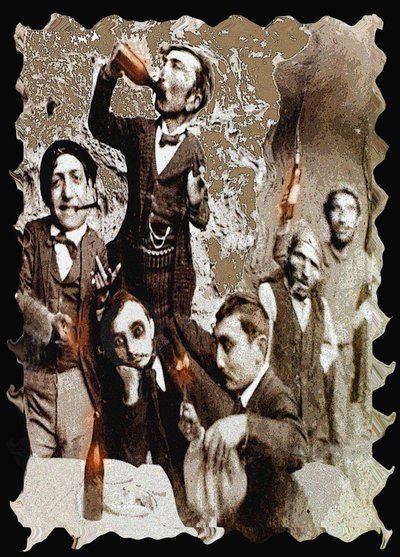 Drinkers: Cursed Poets by Ando Gilardi