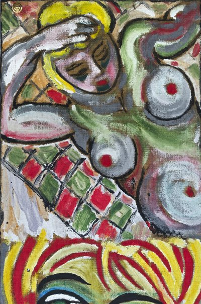 Expressionist Female Nude by Ando Gilardi