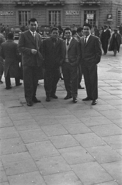Four Friends at Rest in Crotone by Ando Gilardi