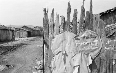 Entrance to the Shack Village in Crotone by Ando Gilardi