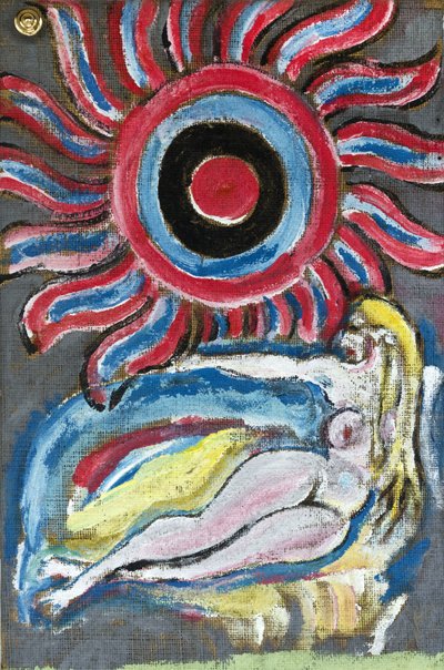 Naked Lying in the Sun, 2012 by Ando Gilardi