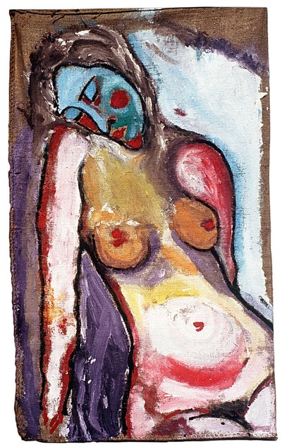 Outrage to Modigliani by Ando Gilardi