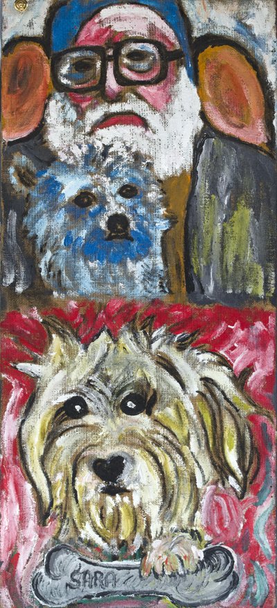 Self-Portrait with Lisa and Sara, 2012 by Ando Gilardi