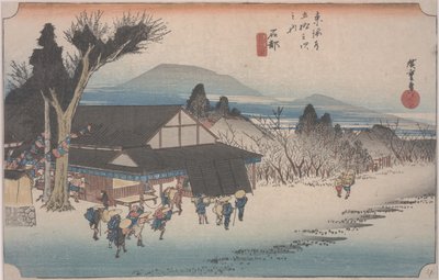The Village of Mekawa by Ando or Utagawa Hiroshige