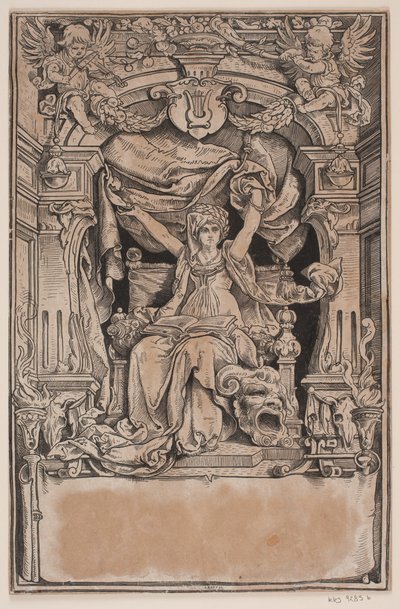 Title Page and Vignette for an Edition of "Faust", Munich 1884 by André Bork