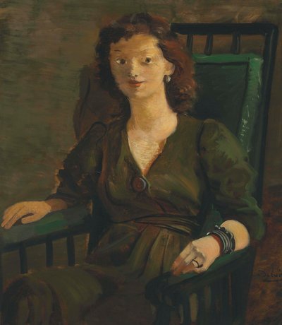 The Young Englishwoman by Andre Derain