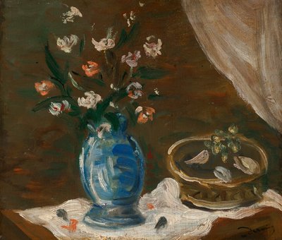 Still Life with Flowers - Blue Vase by Andre Derain