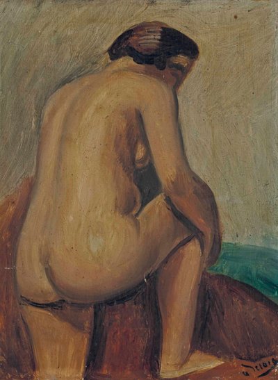 Nude from Behind by Andre Derain