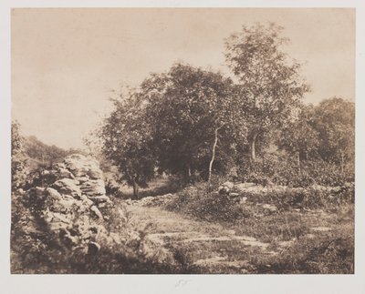 Untitled Scene of Fontainebleau by André Giroux