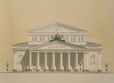 Bolshoi Theatre, Moscow, Russia by Andras Kaldor