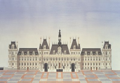 Hotel de Ville, Paris by Andras Kaldor