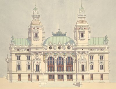Monte Carlo Opera, Monaco by Andras Kaldor