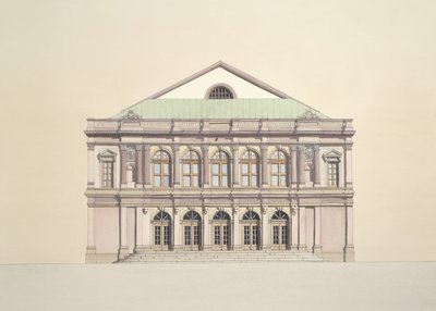 Municipal Theatre, Colmar, France by Andras Kaldor