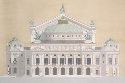 Opera Garnier, Paris, France by Andras Kaldor