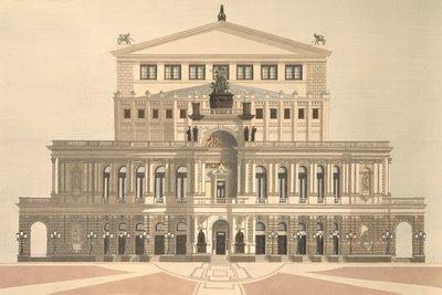 State Opera, Dresden, Germany by Andras Kaldor