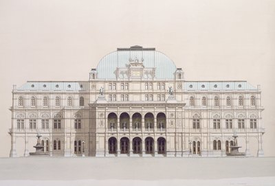 Staatsoper Vienna, Austria by Andras Kaldor